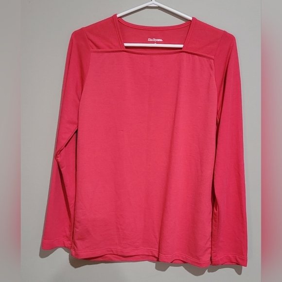 Kim Rogers long sleeve pink  sweater - Picture 1 of 4